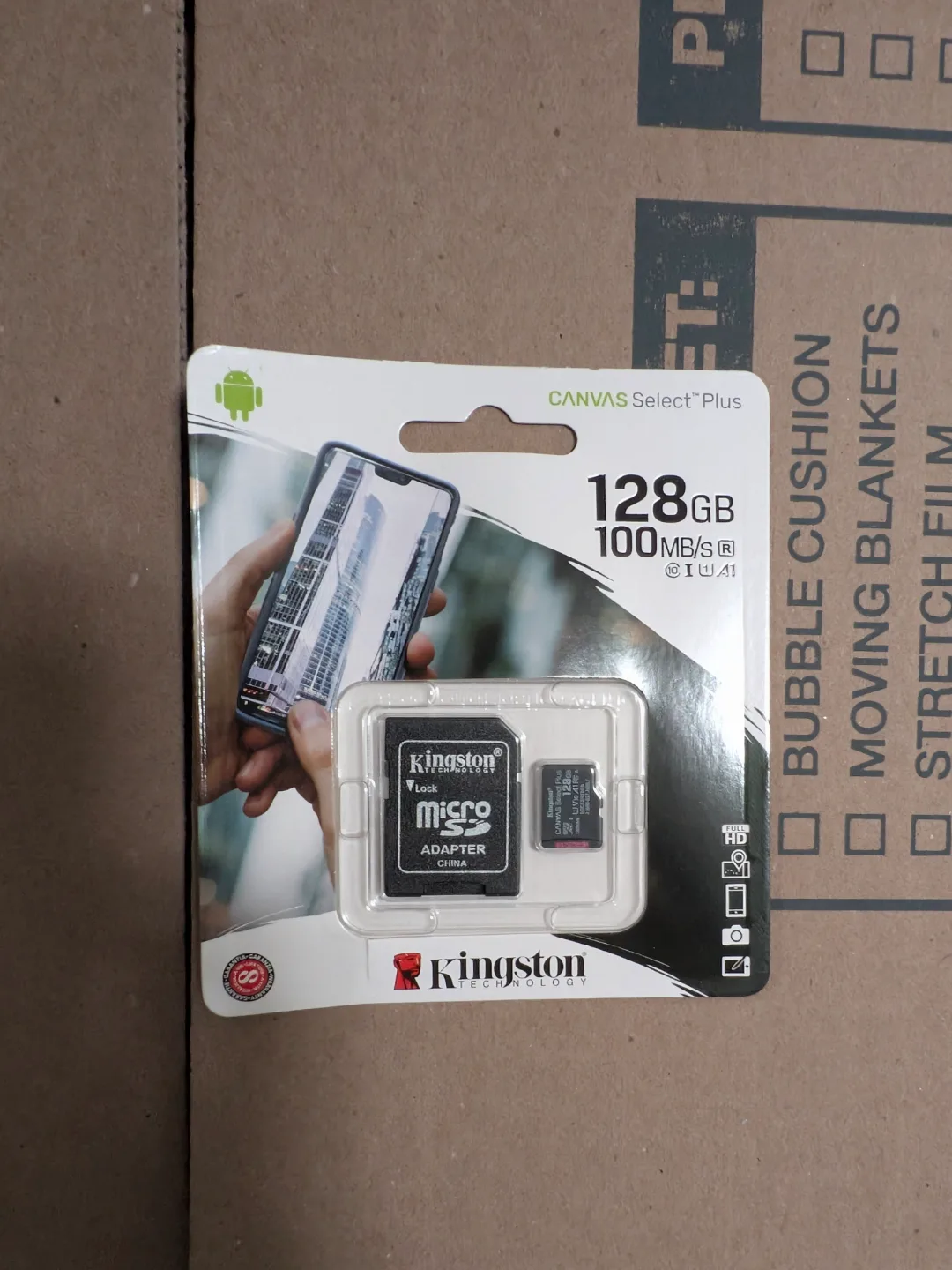 Brand New - Kingston Canvas Select Plus 128GB Micro SD Card thumbnail