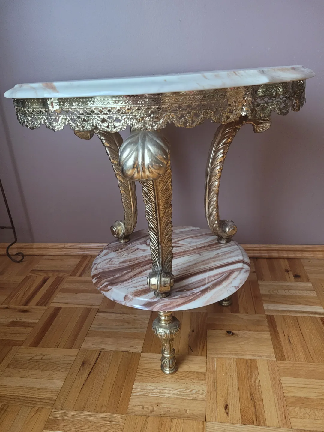 Marble Top Coffee Table and End Table Set image indicator(5)