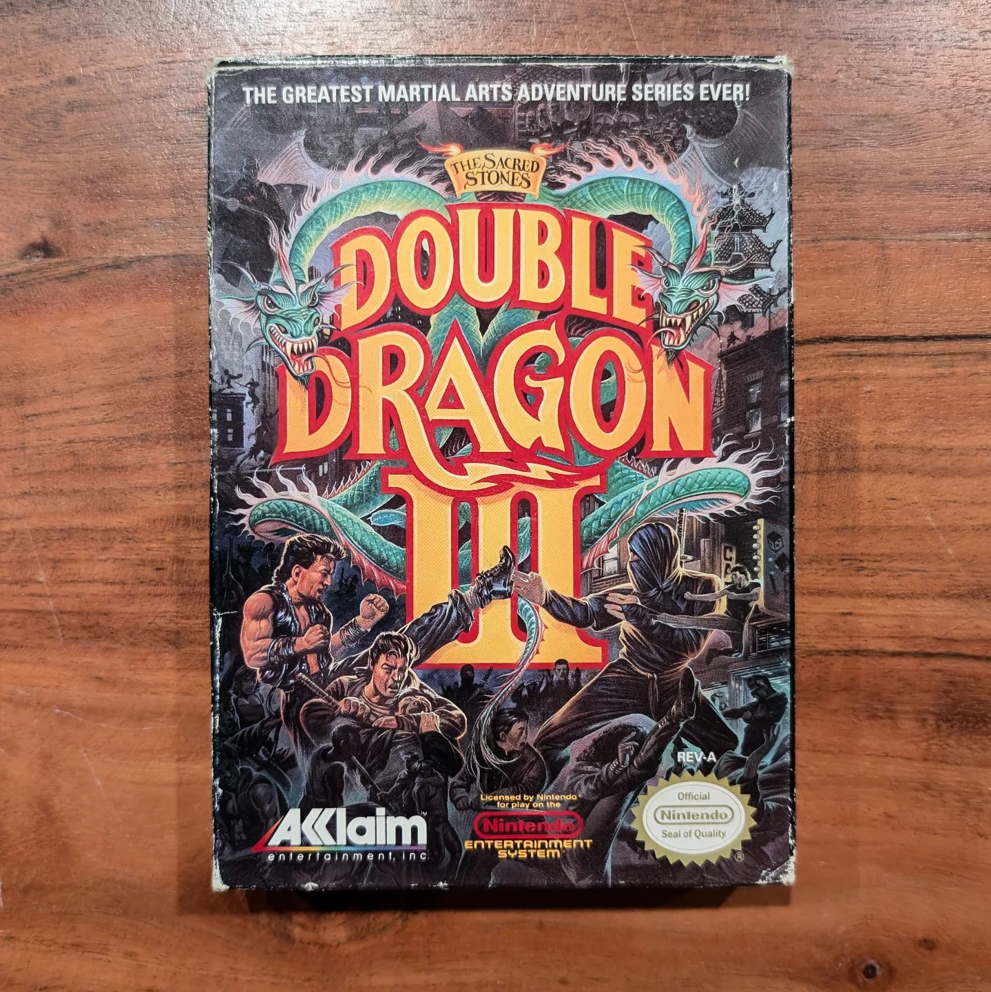 Double Dragon 3 - Nintendo NES Games CIB image indicator(2)