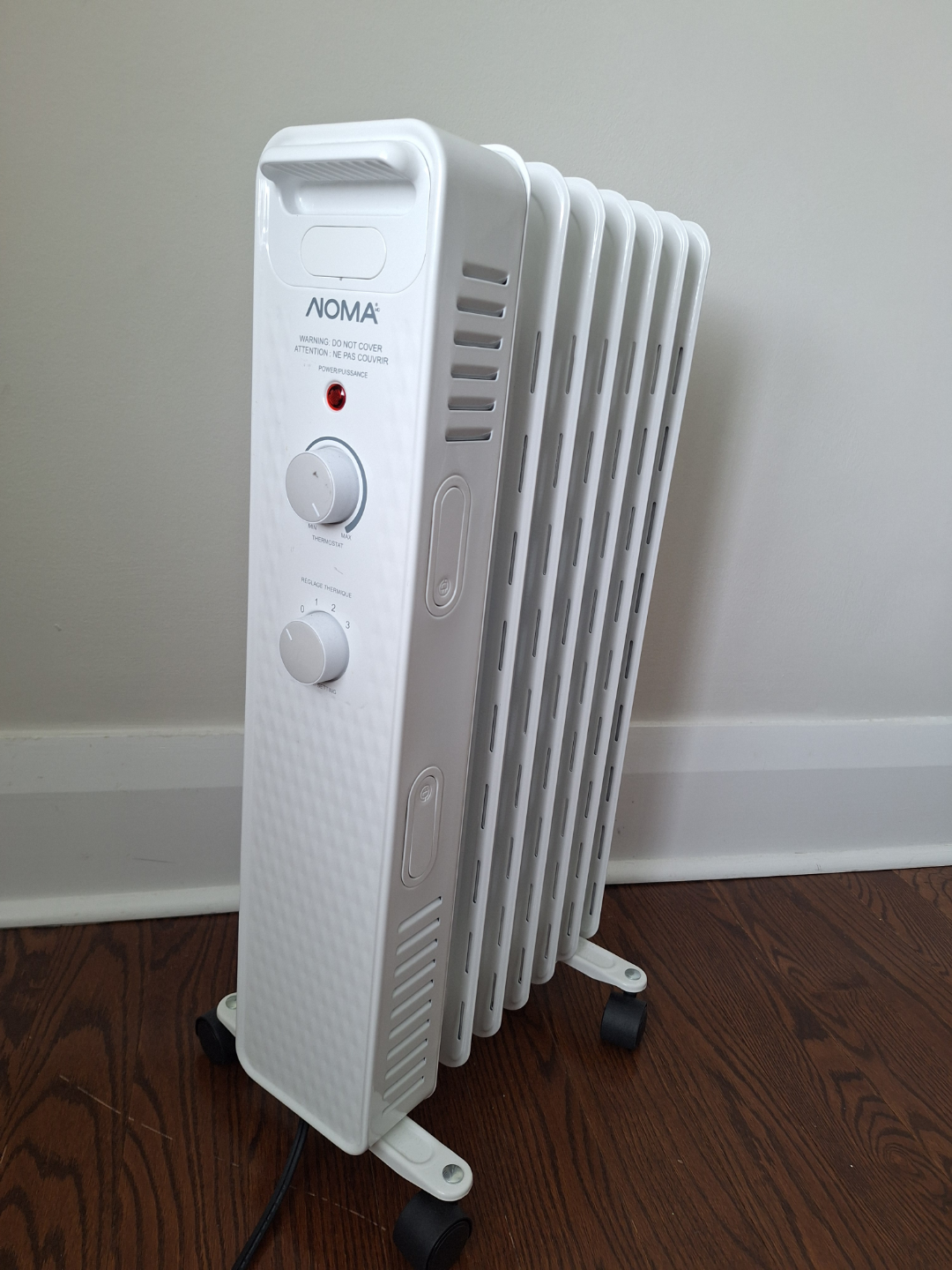 NOMA 7-Fin Oil Filled Radiator Heater