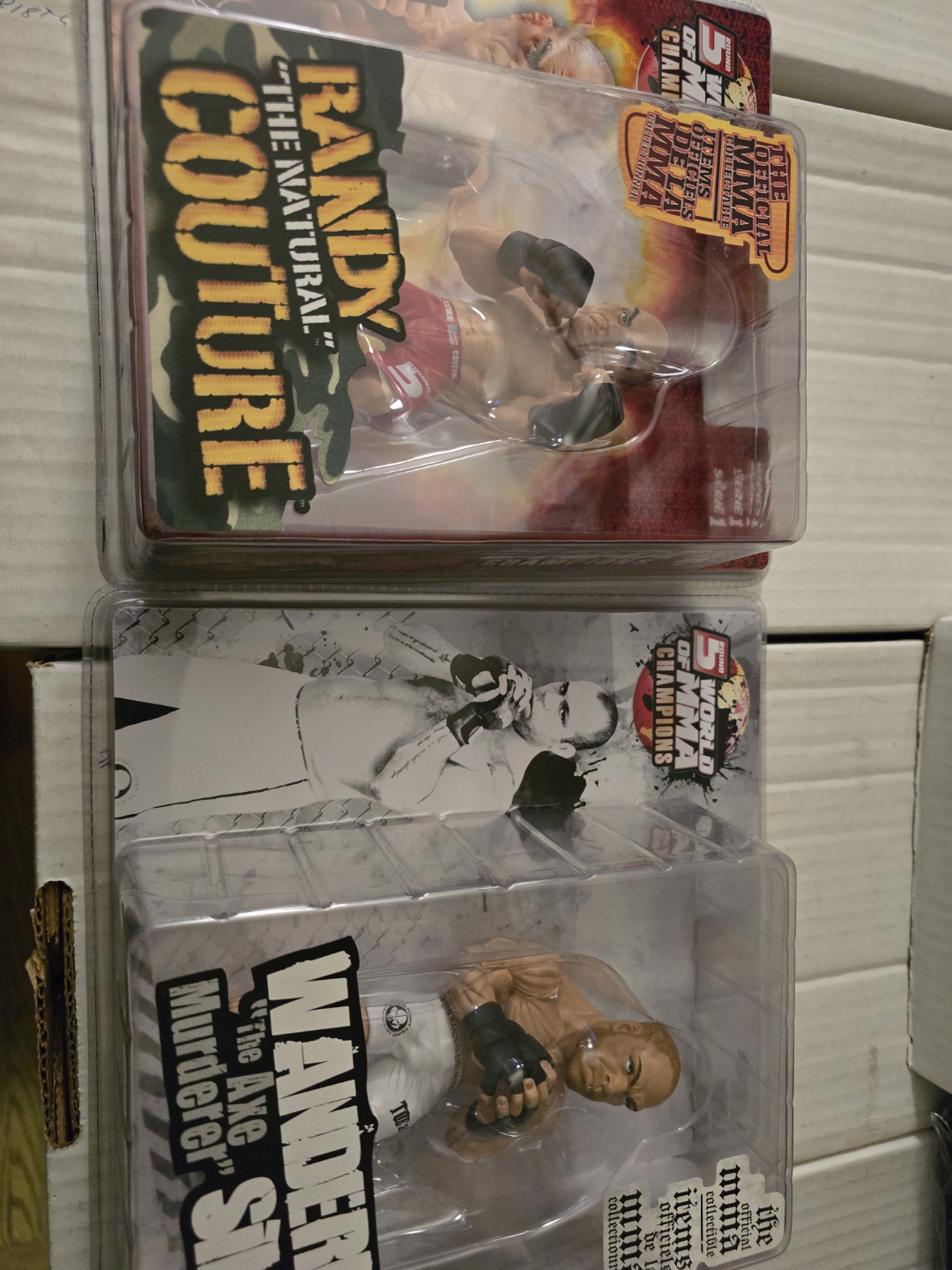 Randy Couture & Wanderlei Silva MMA Figures