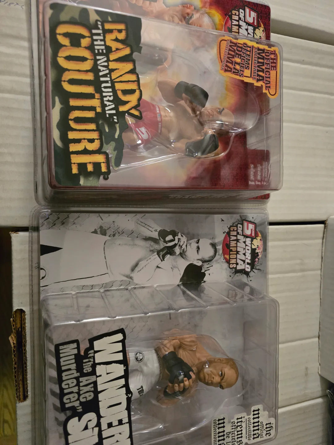 Randy Couture & Wanderlei Silva MMA Figures thumbnail