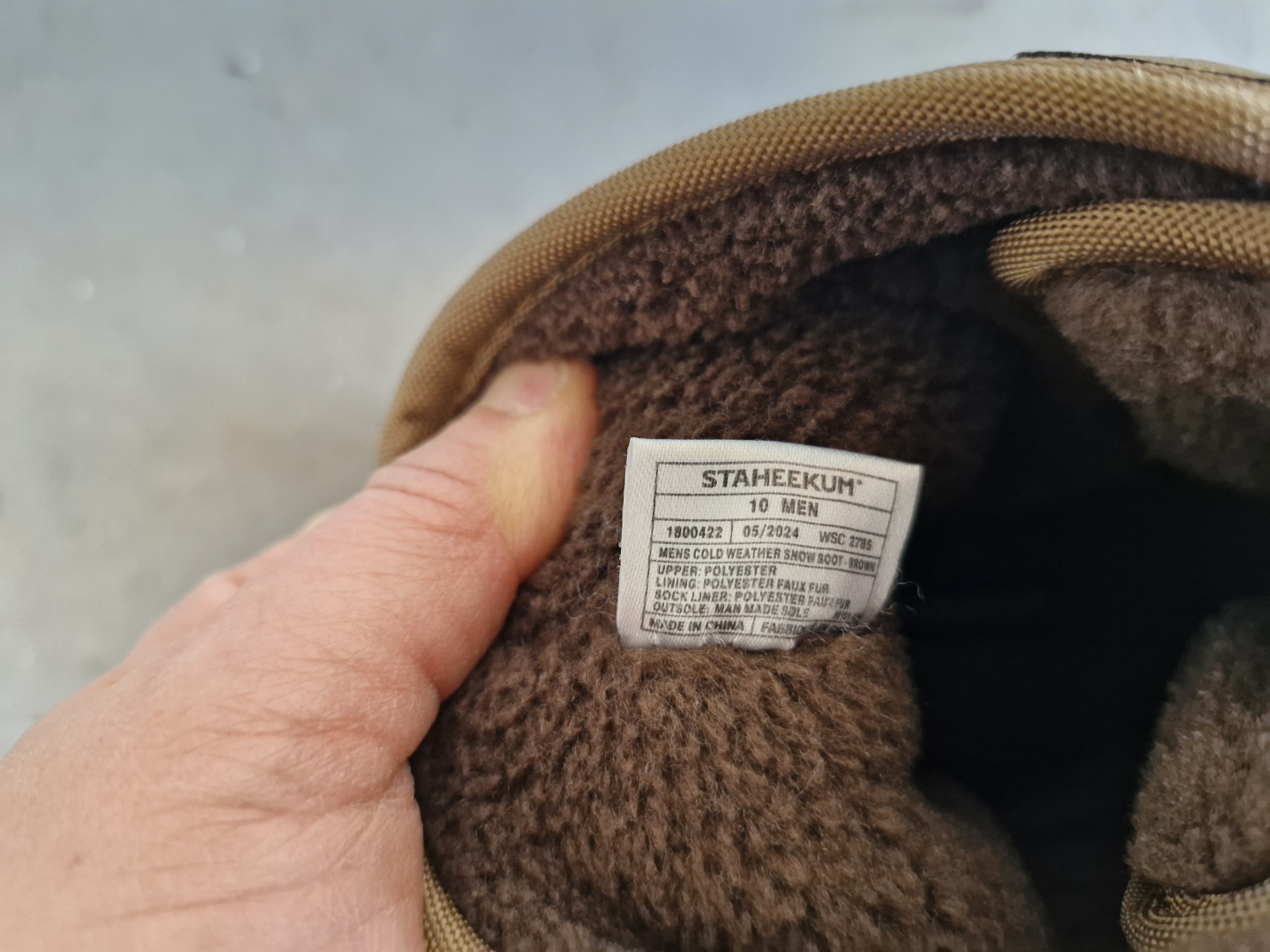 Staheekum Men's Size 10 Cold Weather Boots - photo 2