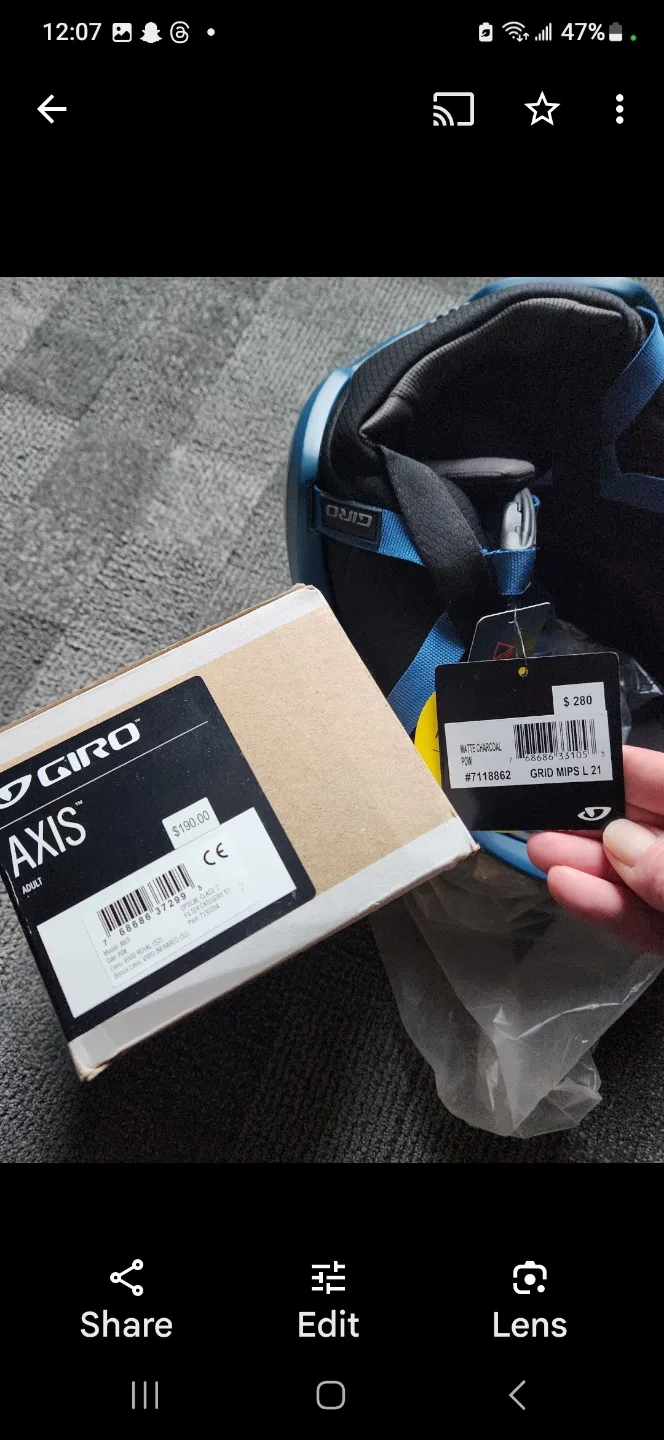 Brand New Giro Axis MIPS Snow Helmet - Size Large image indicator(4)