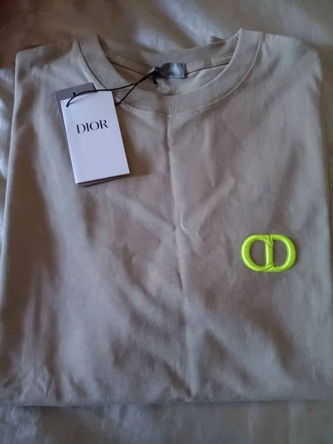 Dior Men's Beige T-Shirt thumbnail