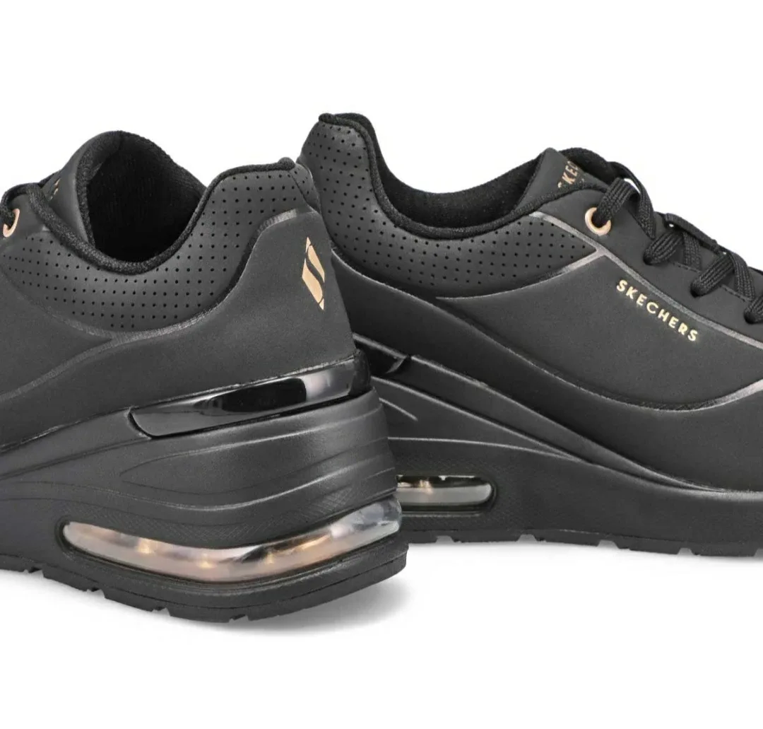 Skechers Women's Black Sneakers Size 11 image indicator(3)