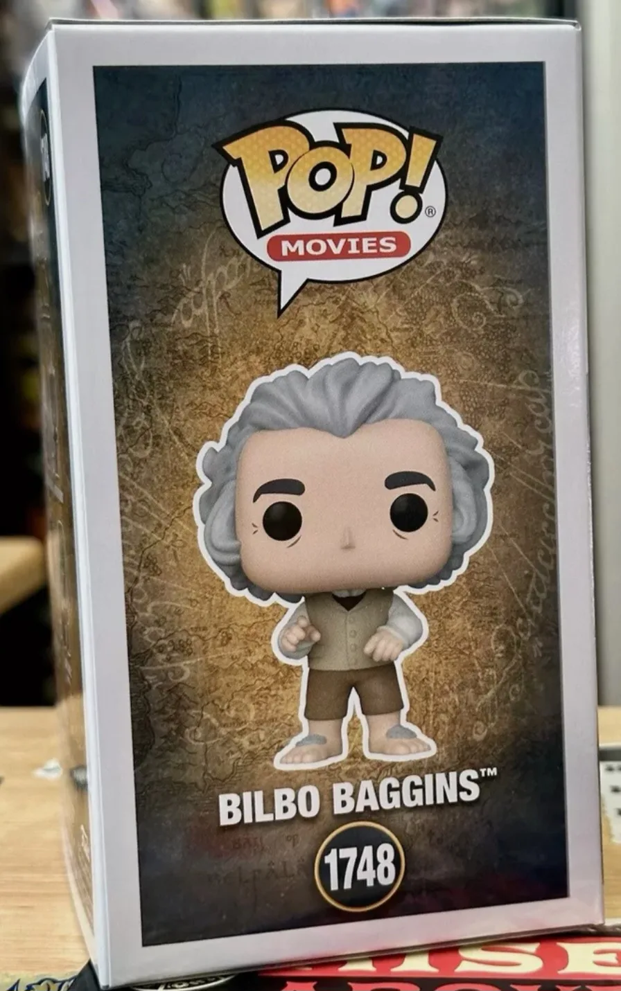 Funko Pop! Movies Bilbo Baggins #1748 LOTR Exclusive Vinyl NEW image indicator(4)