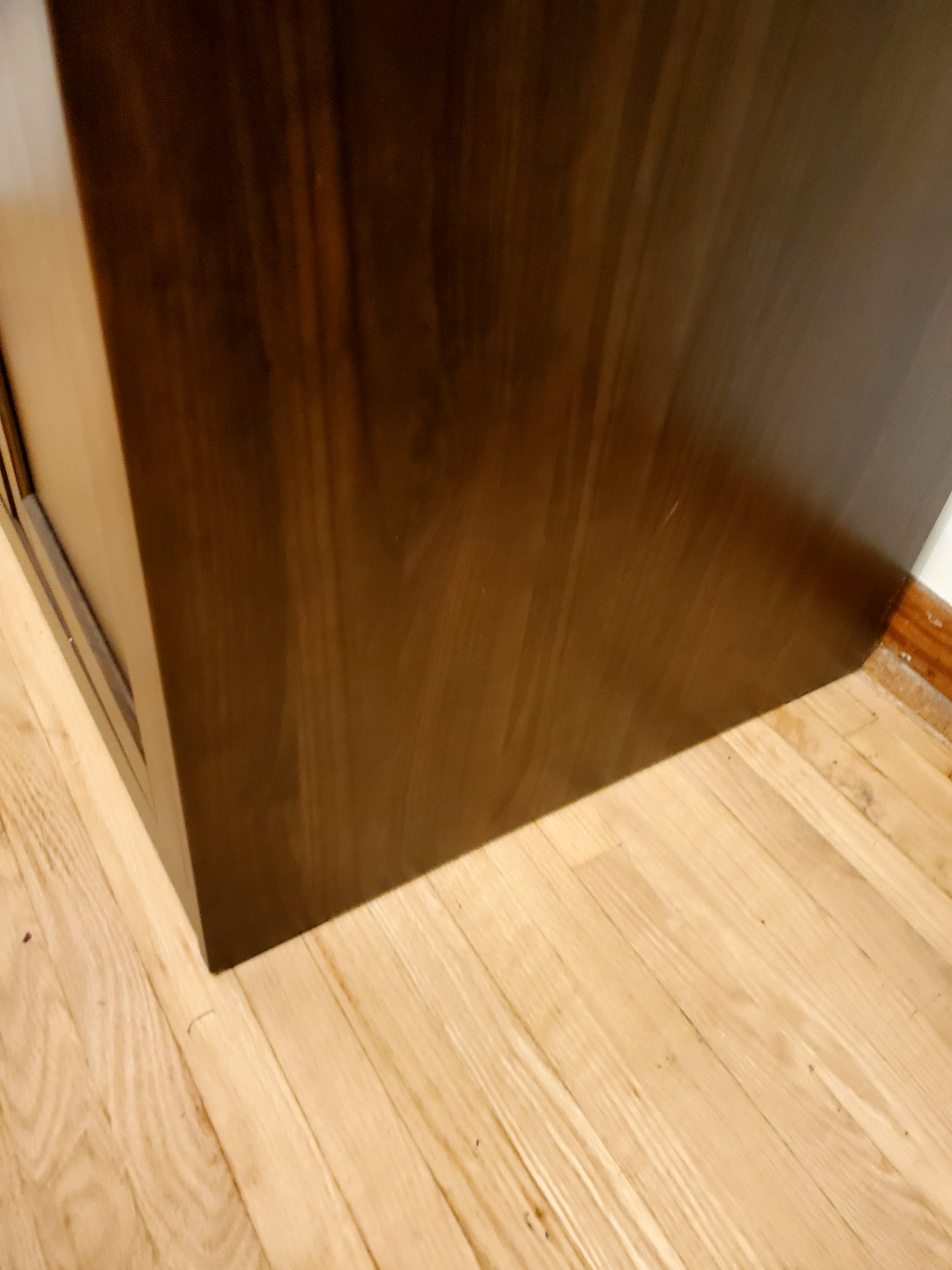 Solid Wood Armoire with Mirror - photo 3