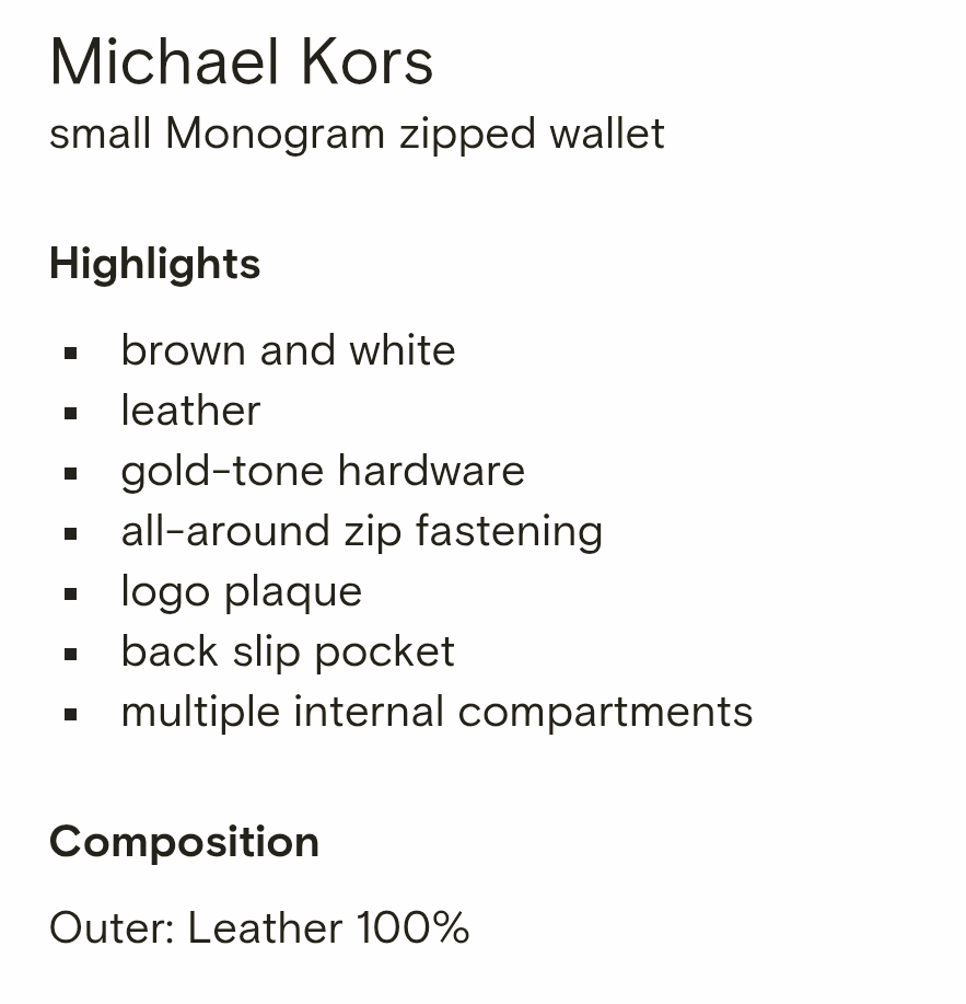 Authentic Michael Kors purse and wallet - photo 5