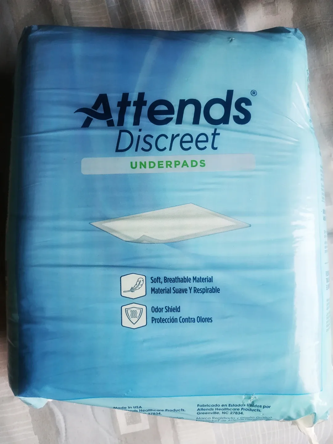 Attends Discreet Underpads - 15 Count 🏒 image indicator(3)