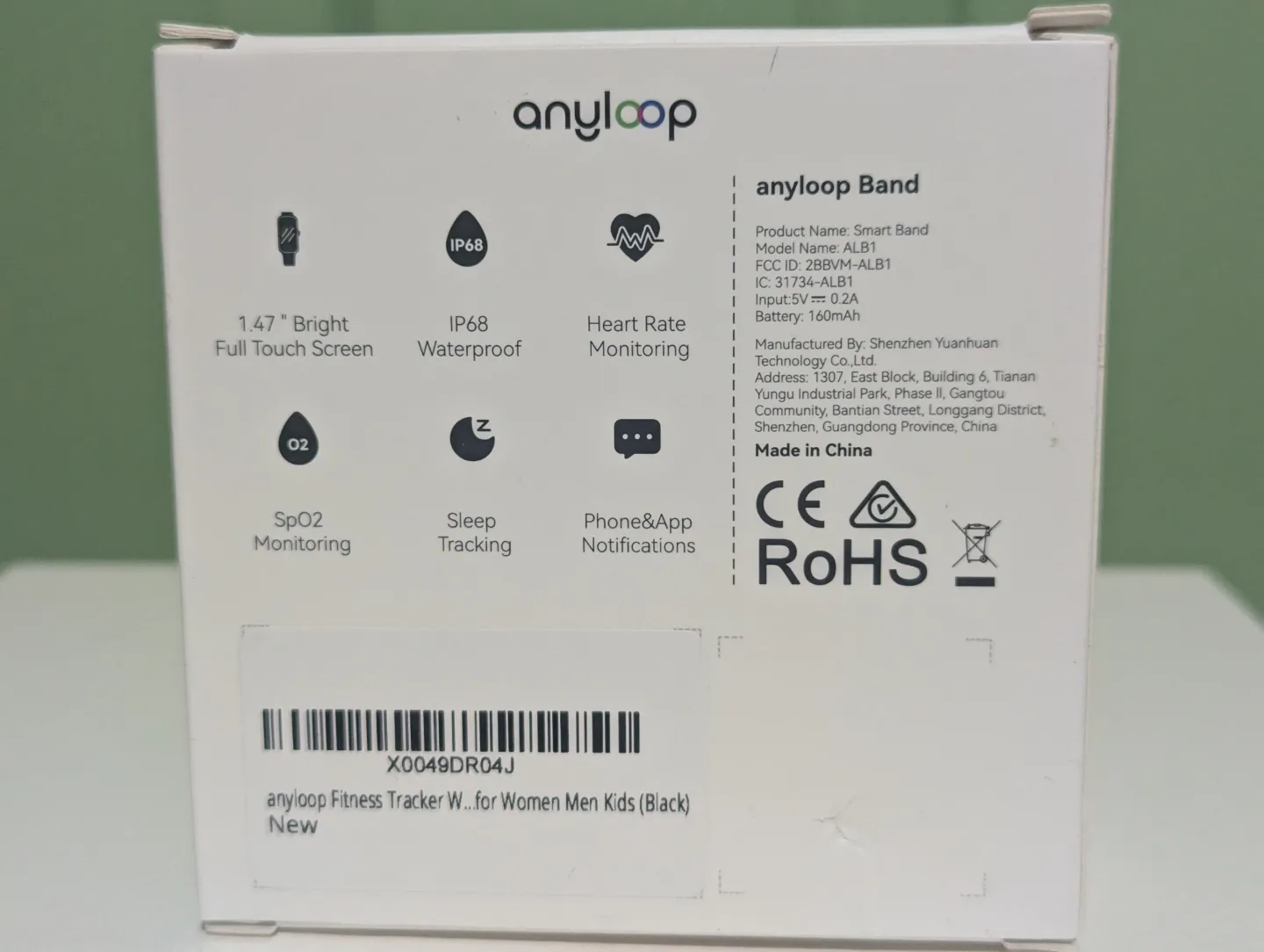Anyloop Fitness Tracker Watch image indicator(3)