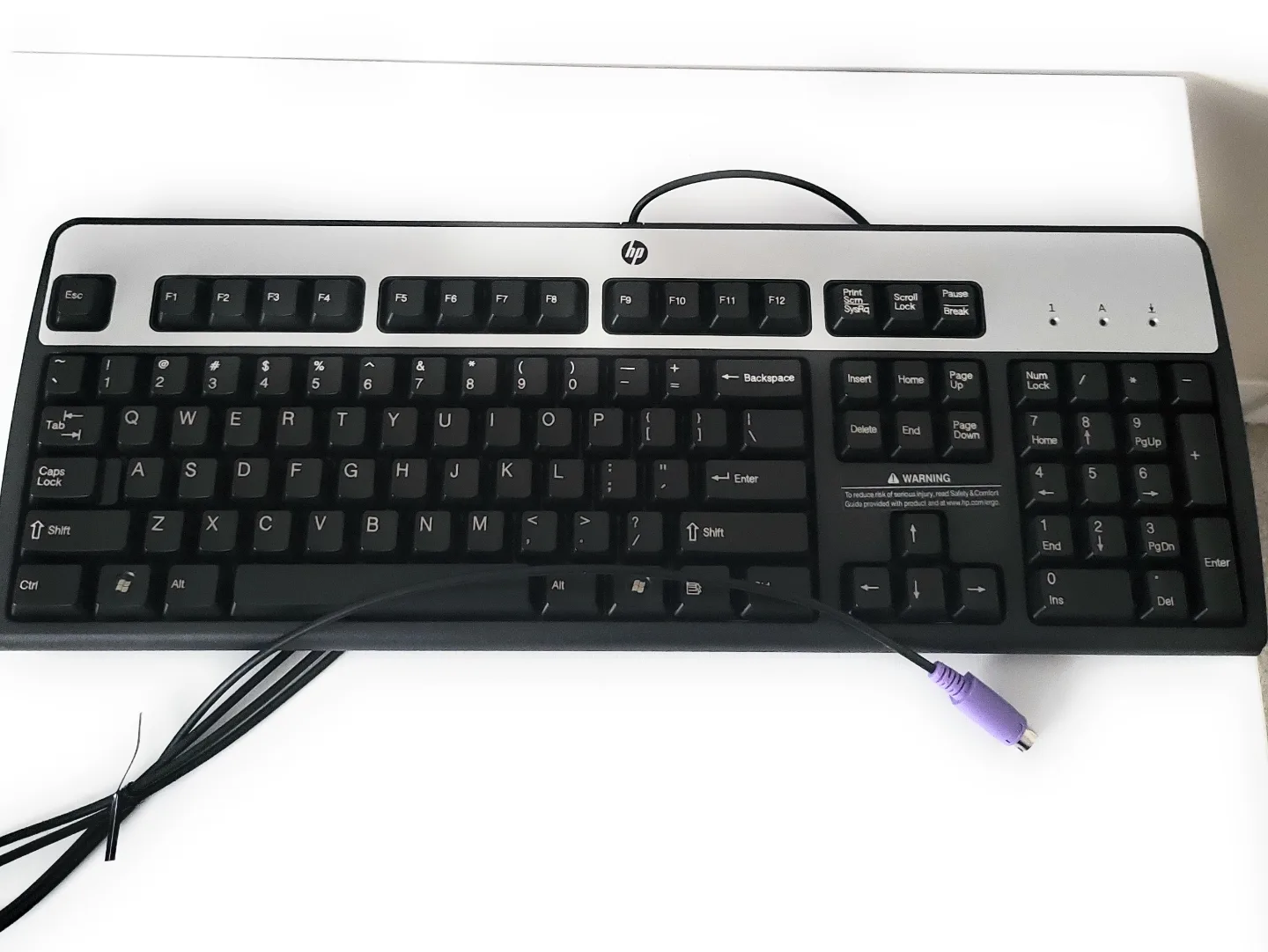 HP Wired Keyboard PS/2 thumbnail