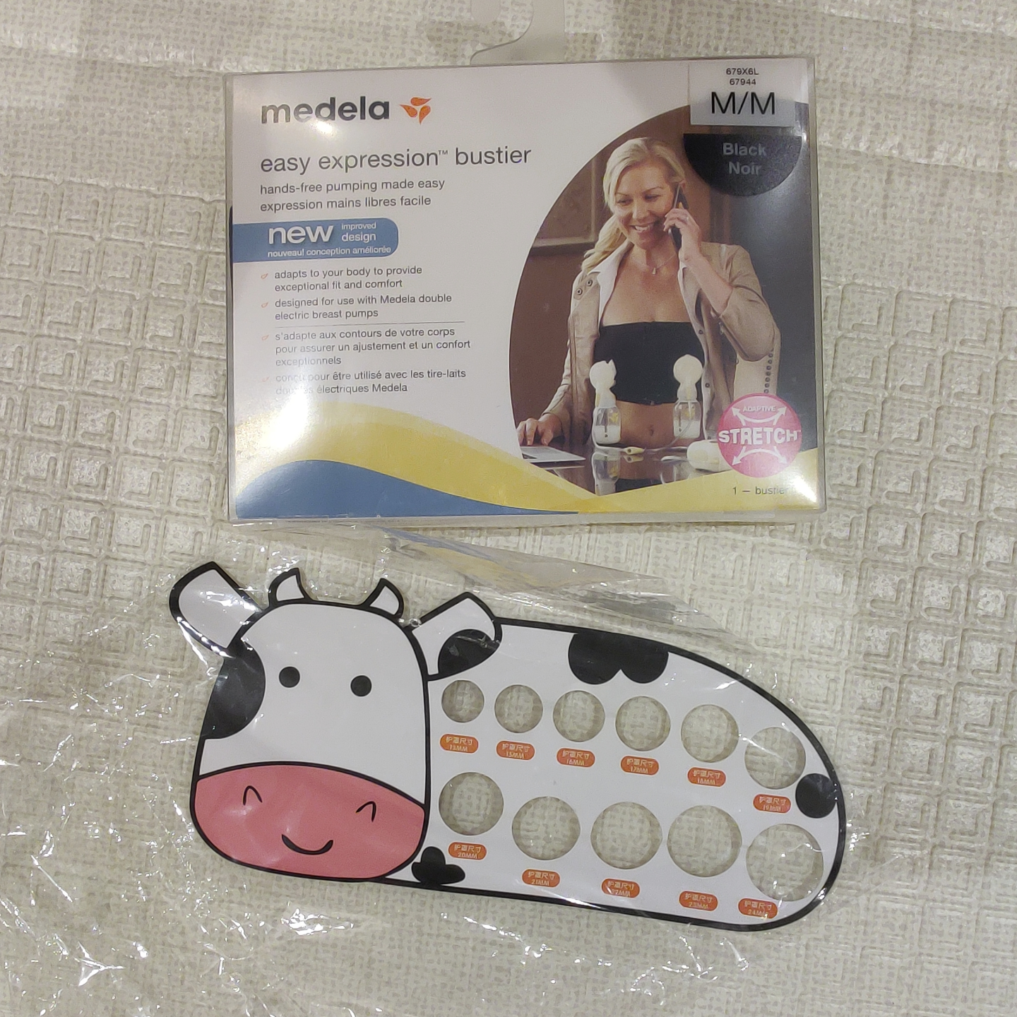 New Medela Easy Expression Bustier - Black - Size M/M