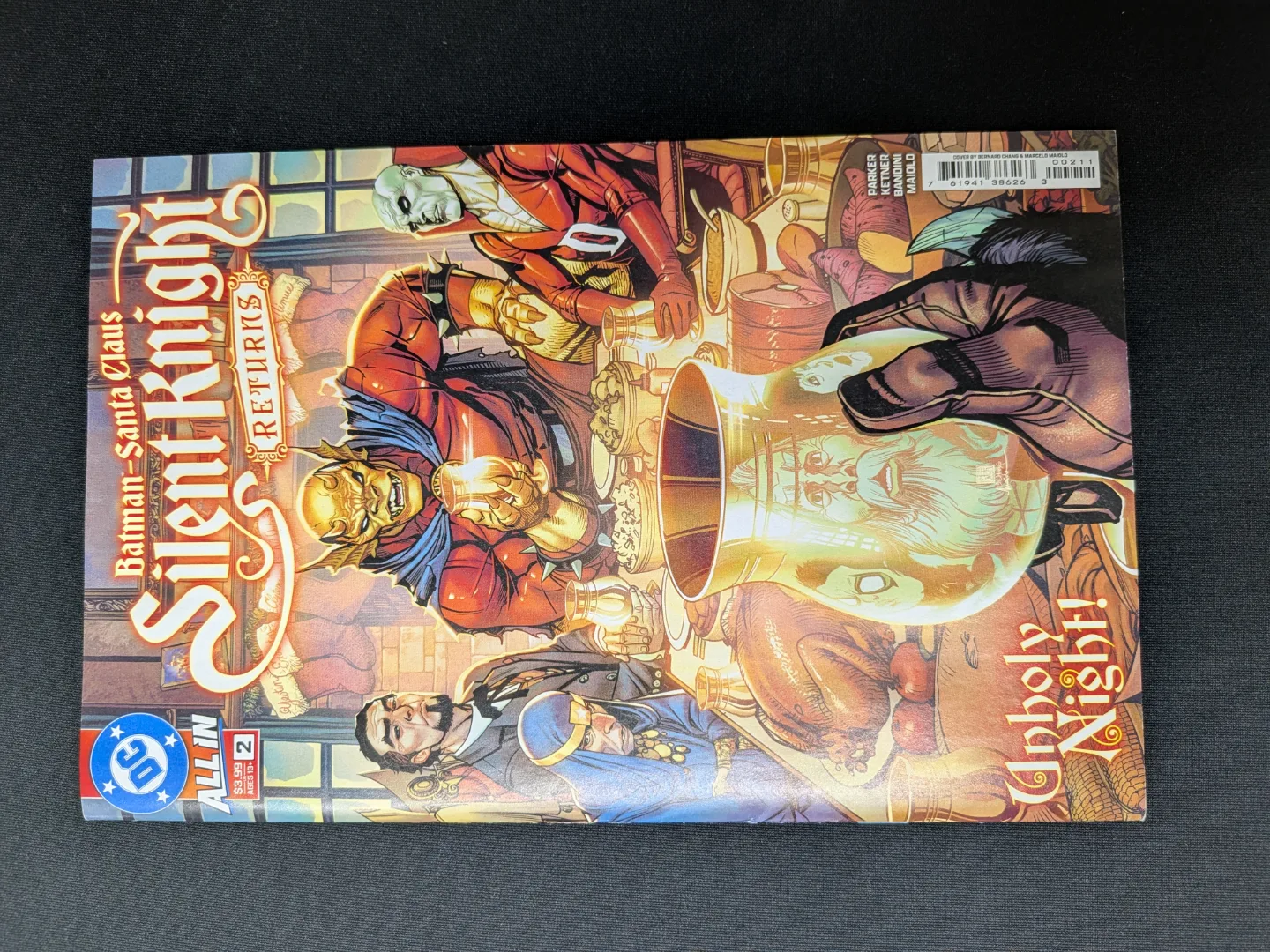 #freecycle Batman - Santa Claus Silent Knight Returns #2 thumbnail