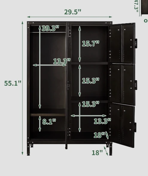 Metal Industrial Locker Cabinet - photo 4