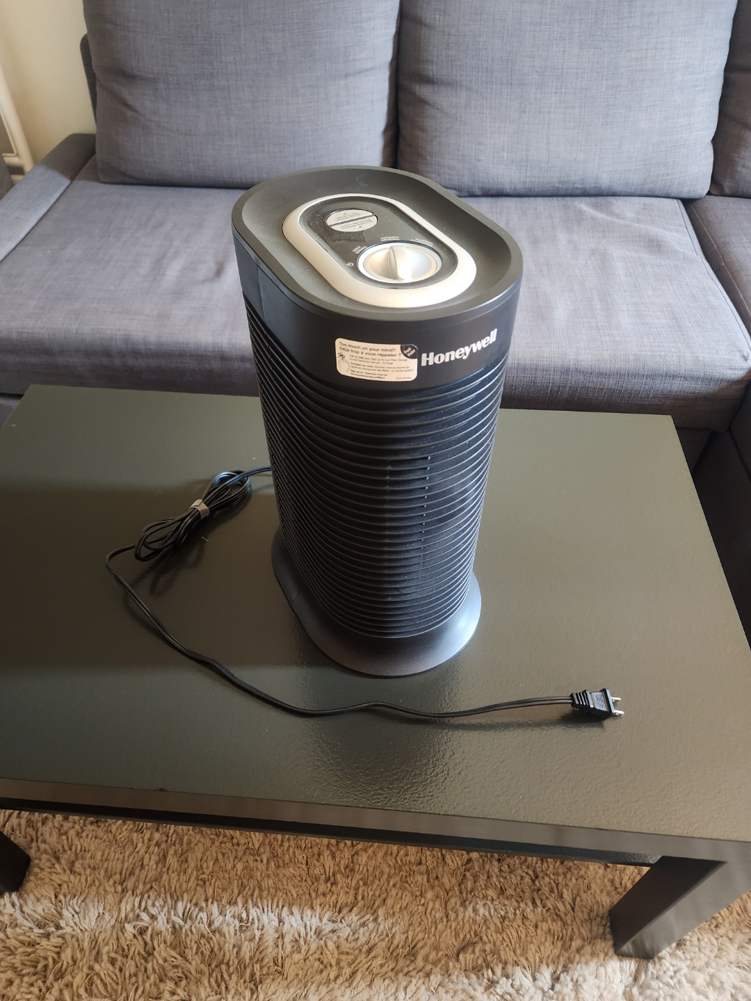 Honeywell Allergen Plus True HEPA Tower Air Purifier  HPA060
