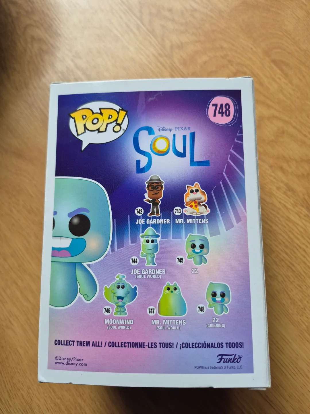 Funko Pop! Disney Pixar Soul 22 (Grinning) #748 image indicator(5)