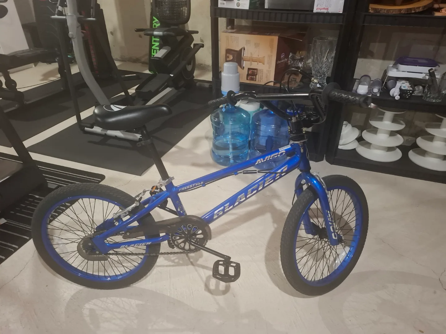 Glacier Freestyle BMX Bike - Royal Blue thumbnail