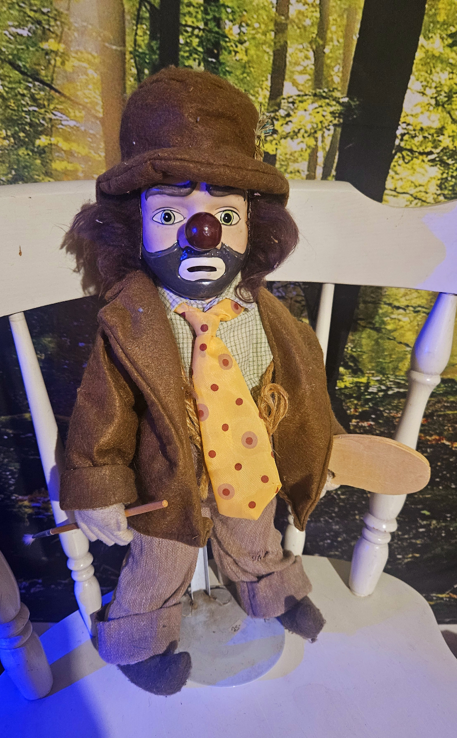 Vintage Collector's Clown Doll - photo 2