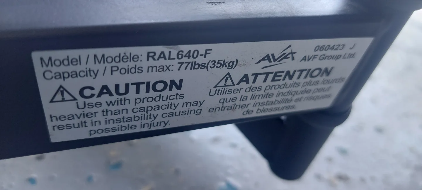 AVF RAL640-F TV Wall Mount Bracket image indicator(2)