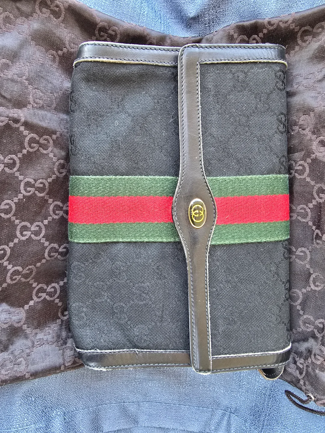 Vintage Gucci GG Crossbody thumbnail