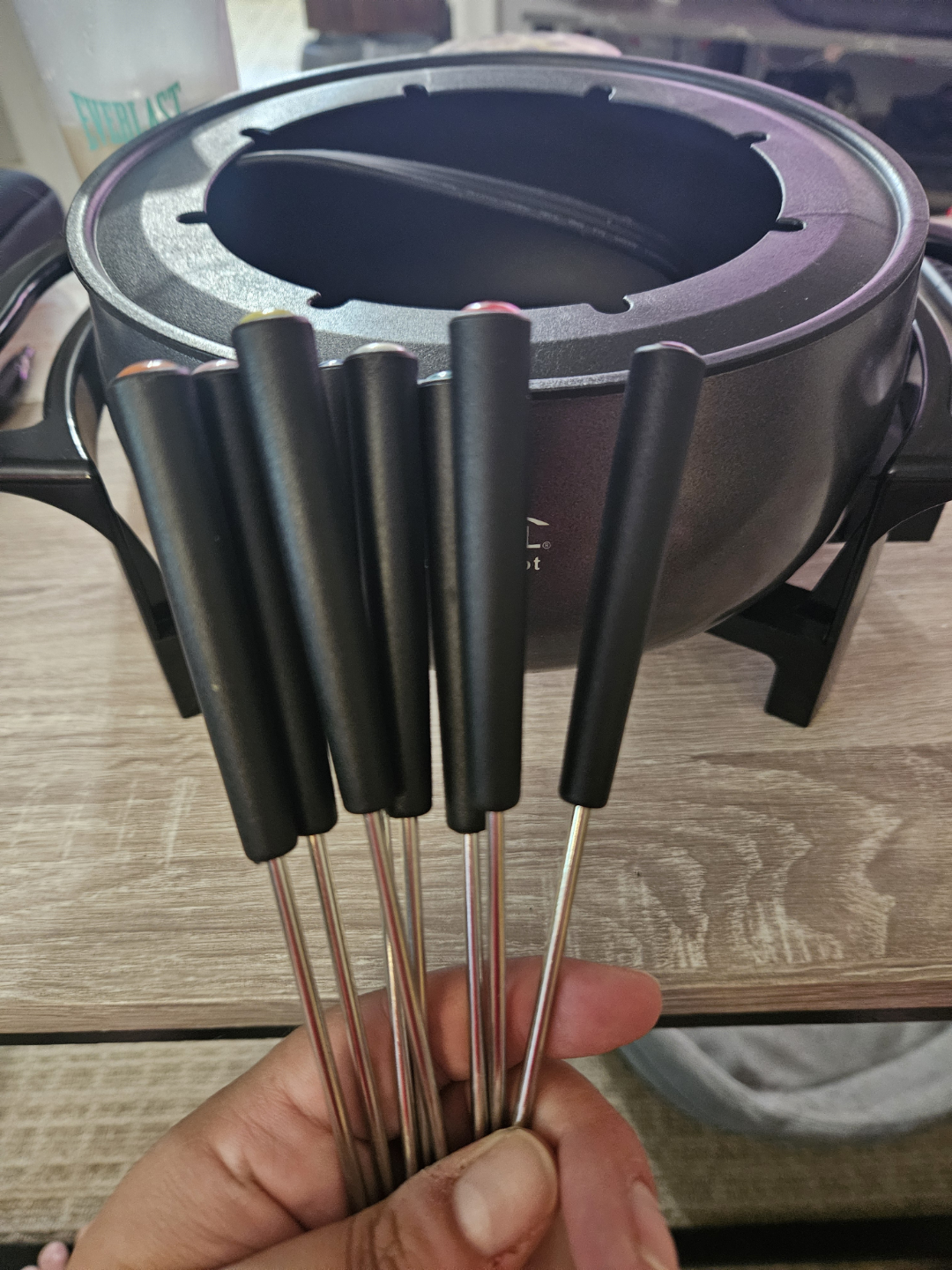 Rival Fondue Pot with Eight Forks - photo 3