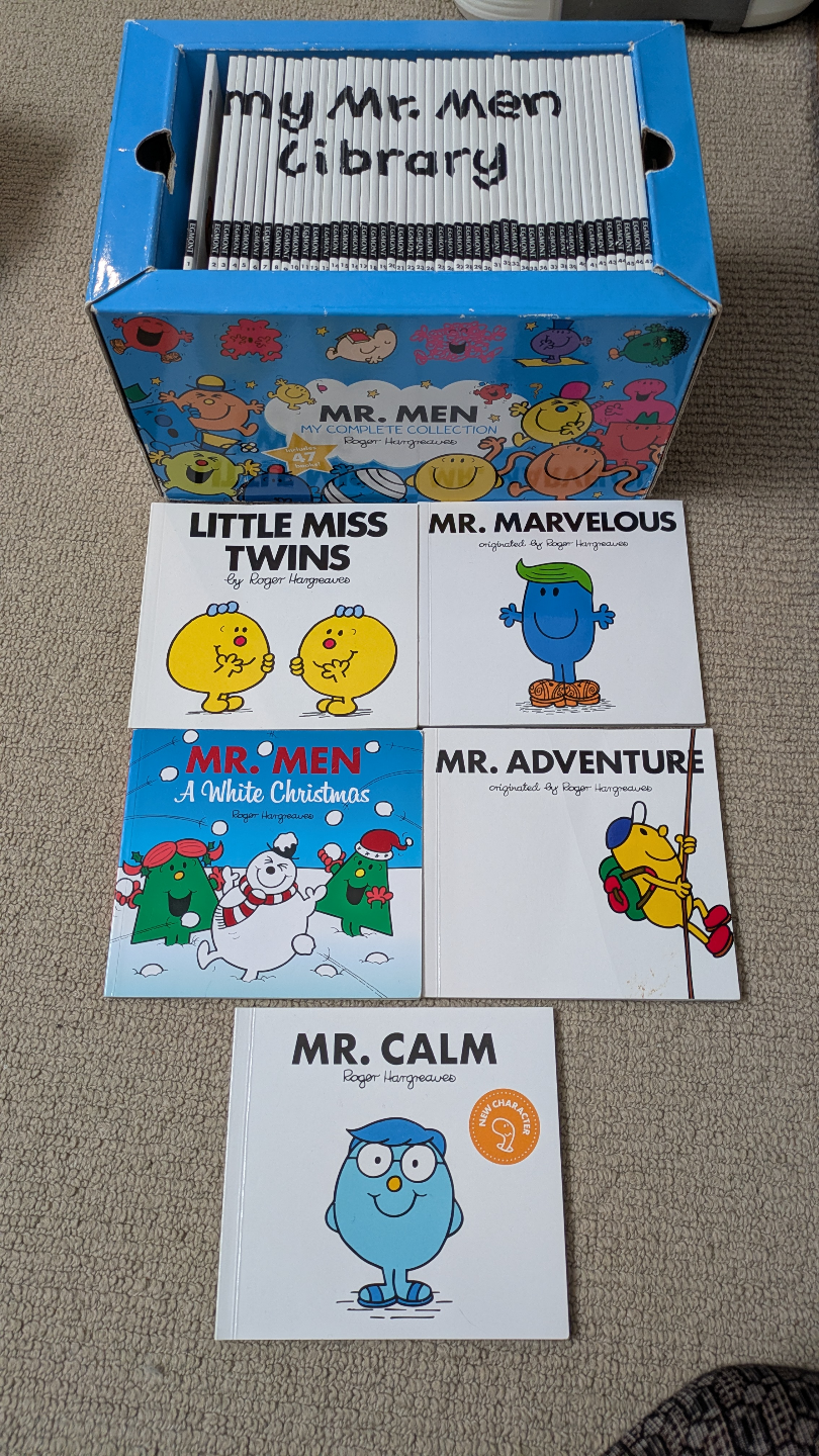 Complete Mr. Men Library Collection + Bonus Books