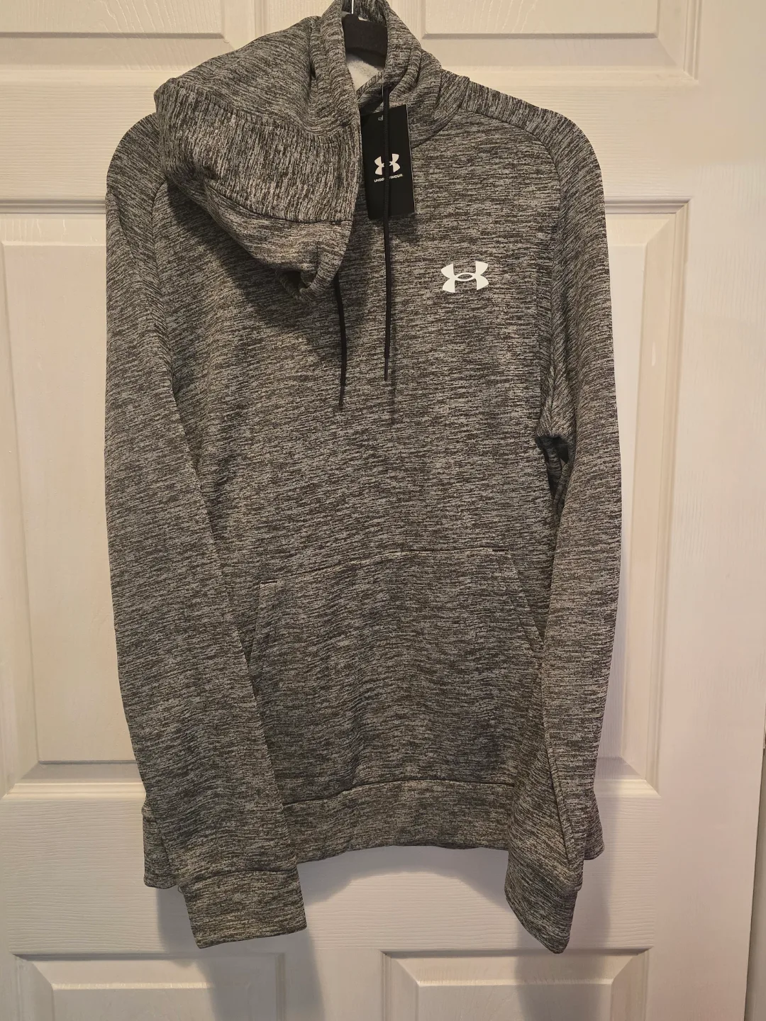 🏑Under Armour Men's Hoodie - Grey Marl thumbnail