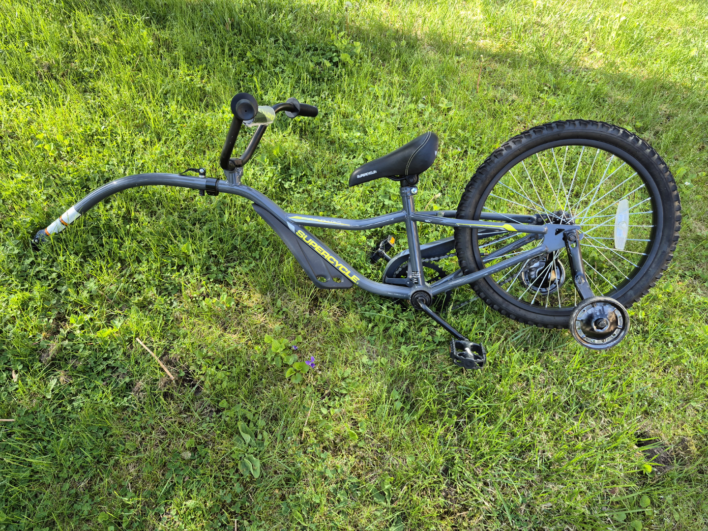 Supercycle Kid's Bike with Trailer Hitch/ tandem bike