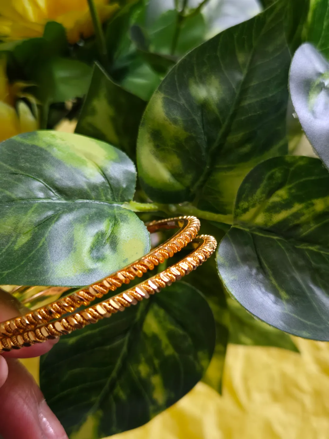 Gold plated guaranteed bangles thumbnail
