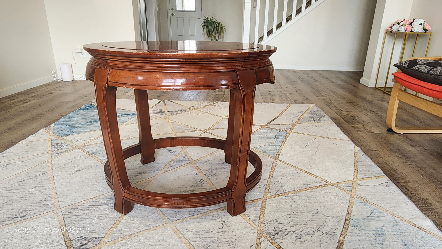 Vintage Wooden End Table