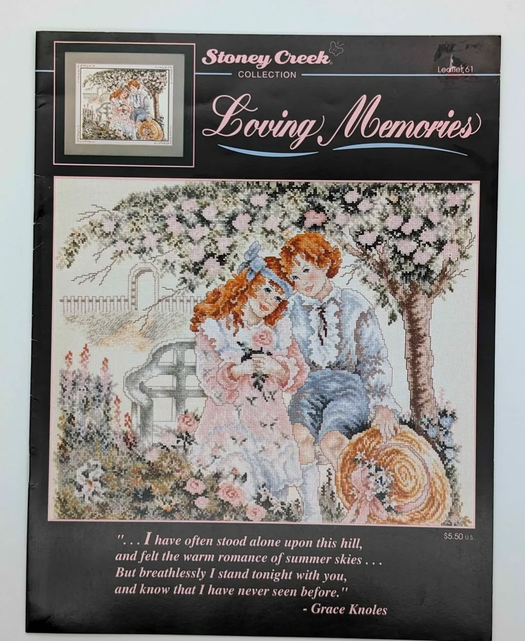 Stoney Creek Collection Leaflet 61 Loving Memories Cross Stitch thumbnail