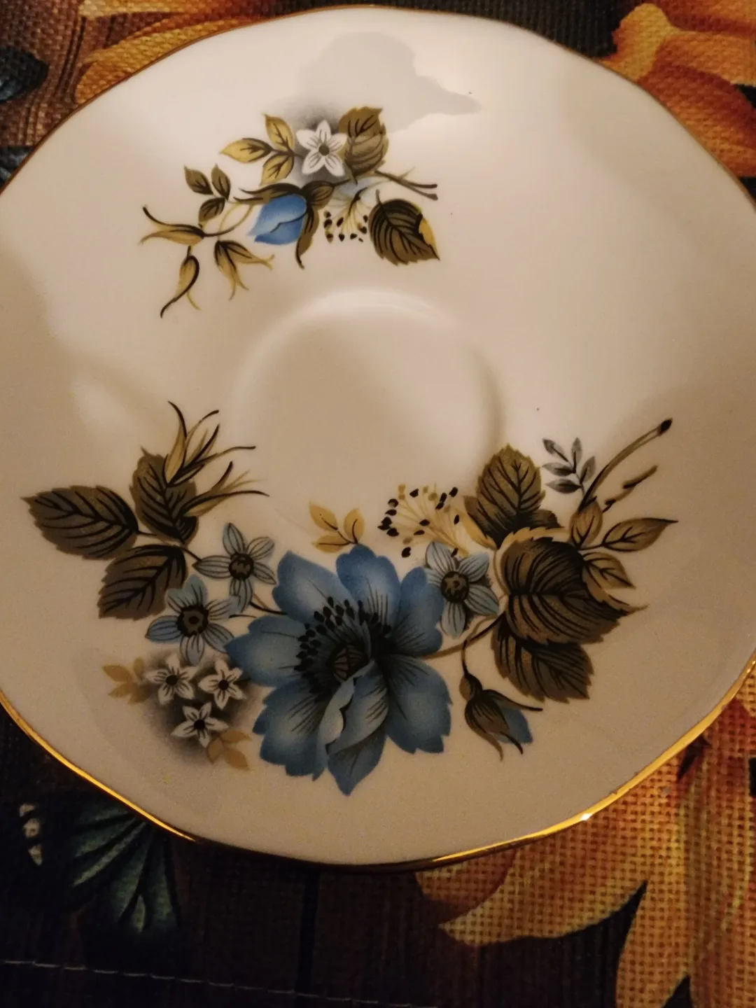 Vintage Queen Anne Teacups and Saucers image indicator(3)