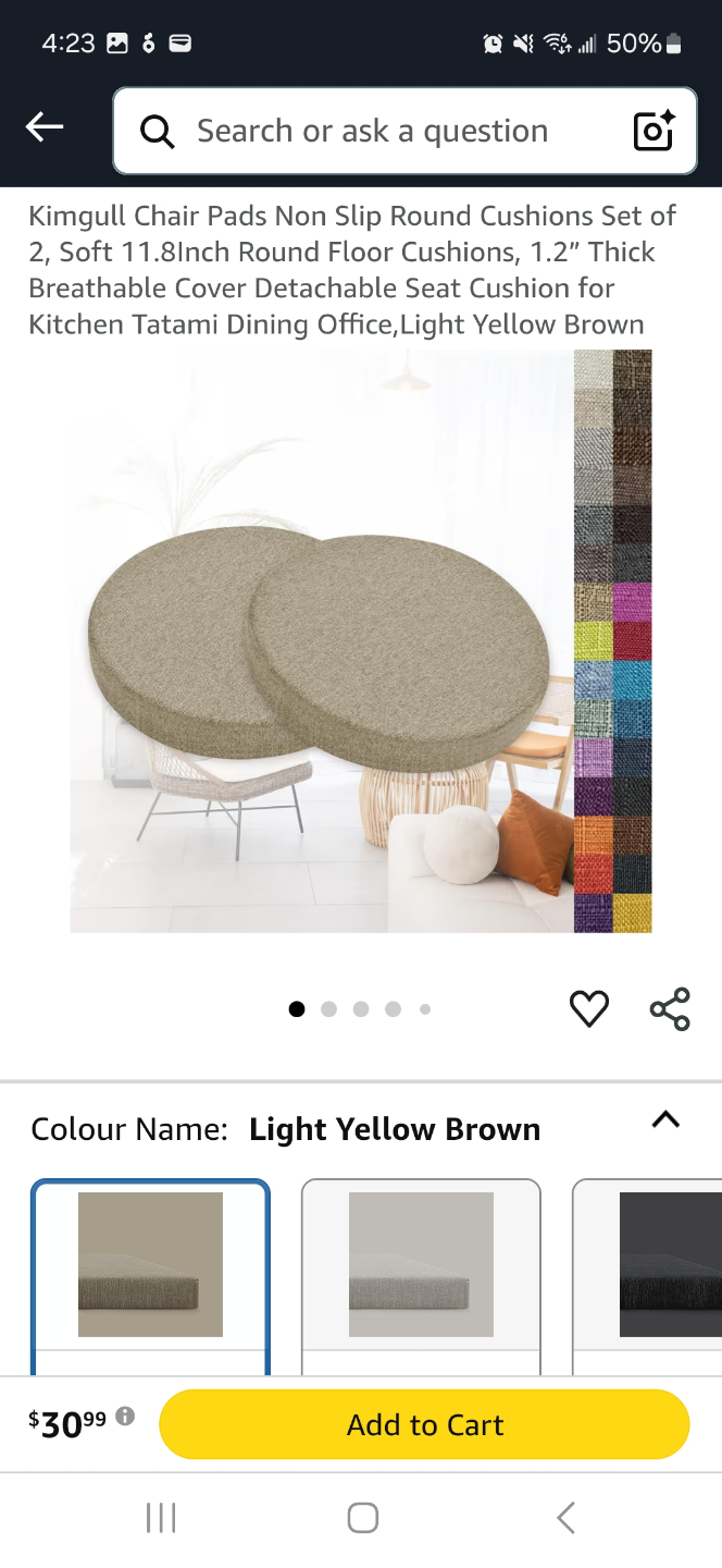 Round Chair Pads - photo 5