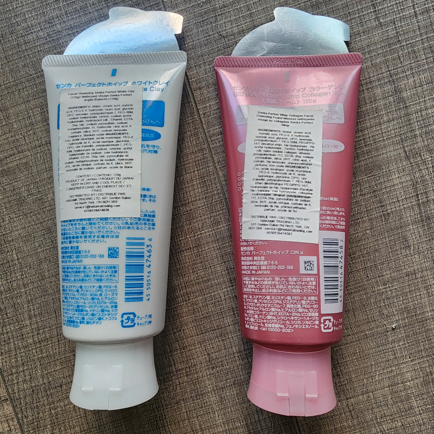 Senka Perfect Whip Facial Wash Duo bought from T&T - photo 2