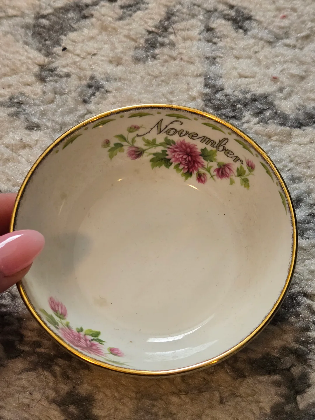 Royal Albert November Month Bowl thumbnail