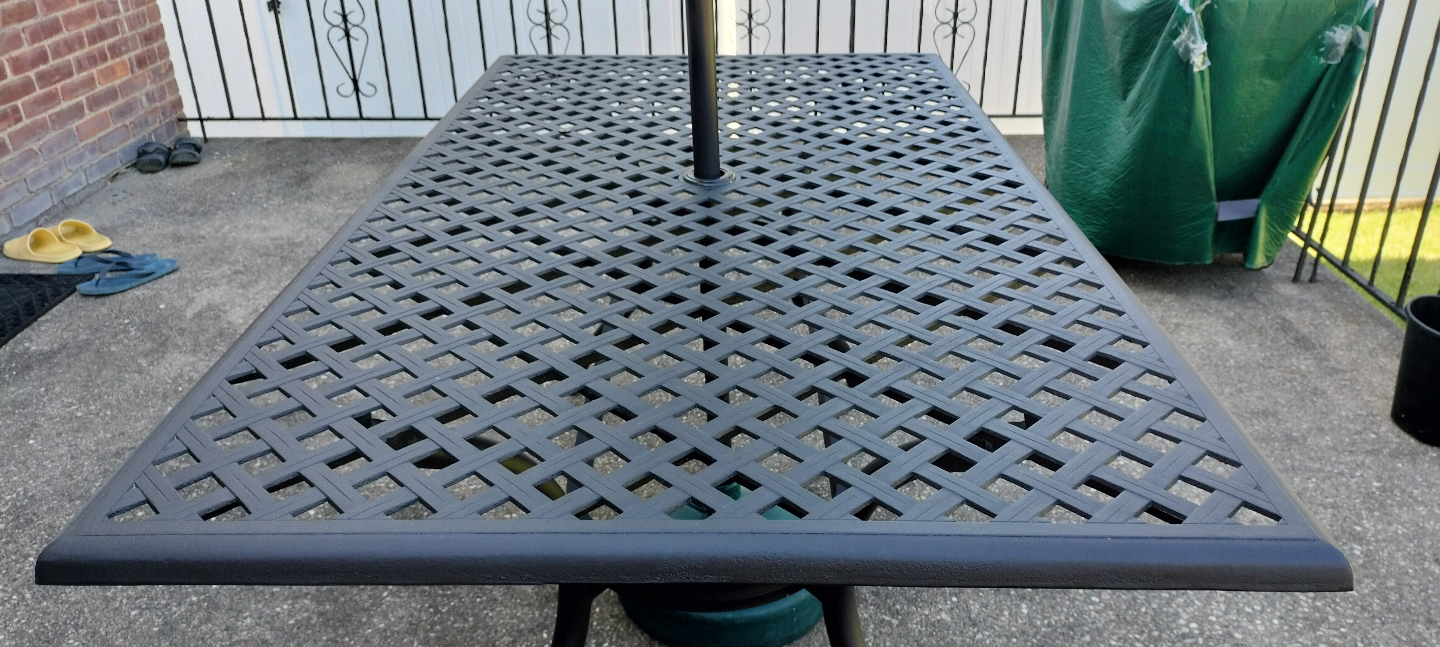 Outdoor Patio Table with Umbrella - photo 4