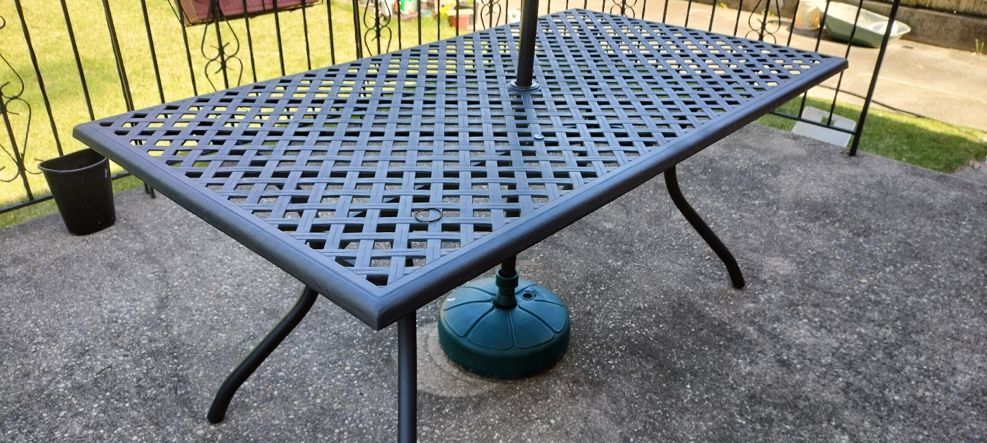 Outdoor Patio Table with Umbrella - photo 5