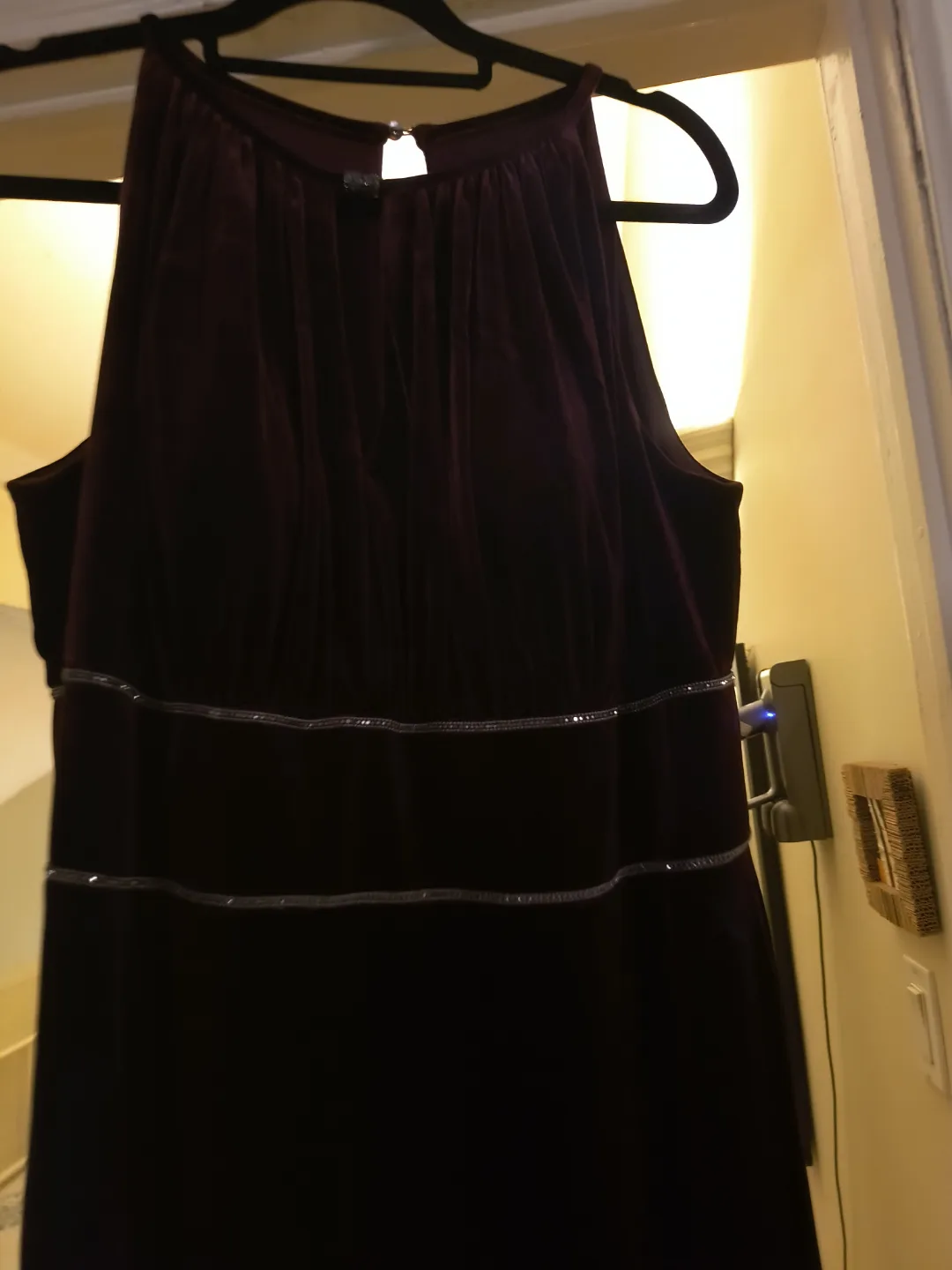 Oleg Cassini evening gown thumbnail