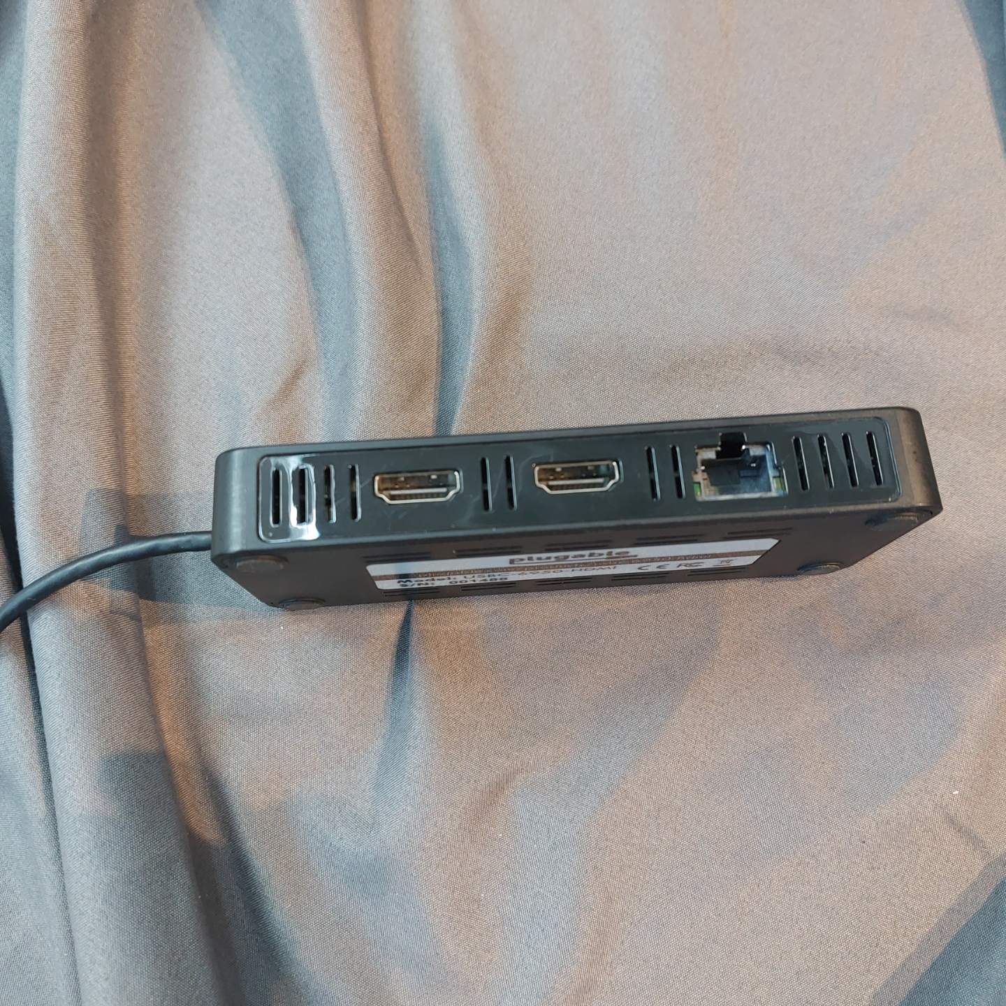 Plugable USB-C to Dual HDMI Adapter with gigabit Ethernet - photo 3