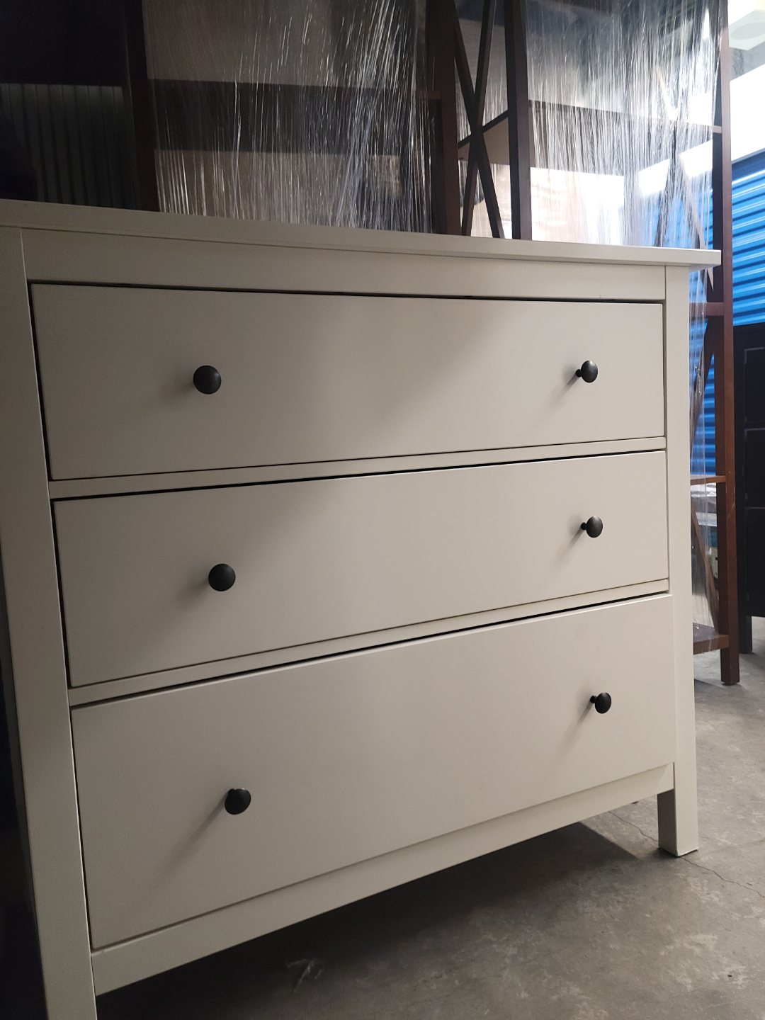 IKEA MALM 3-Drawer Chest of Drawers - White
