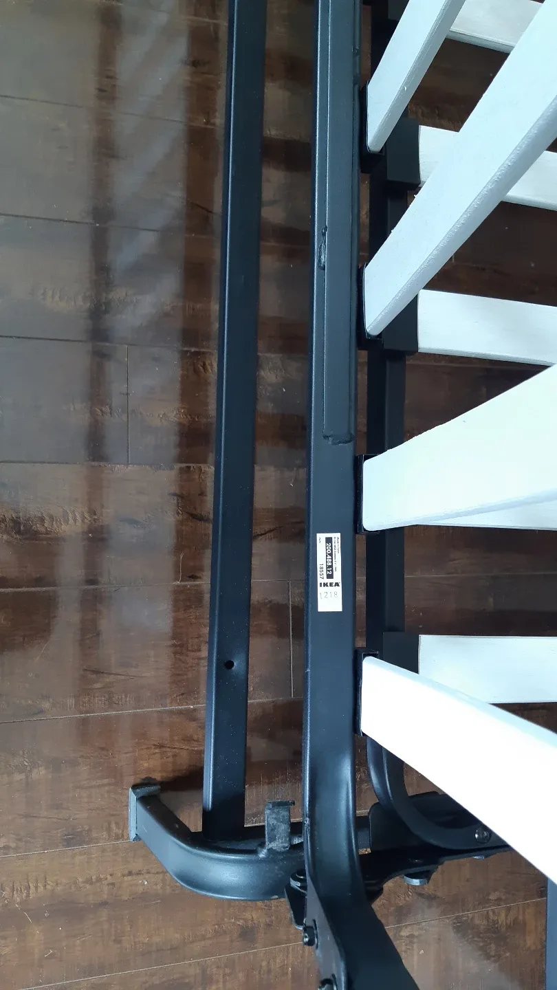 double size strong metal bed frame in great condition image indicator(4)