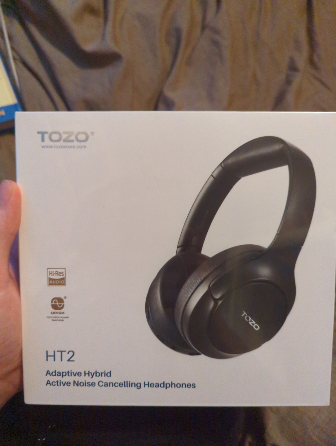 TOZO HT2 Noise Cancelling Headphones - New in Box