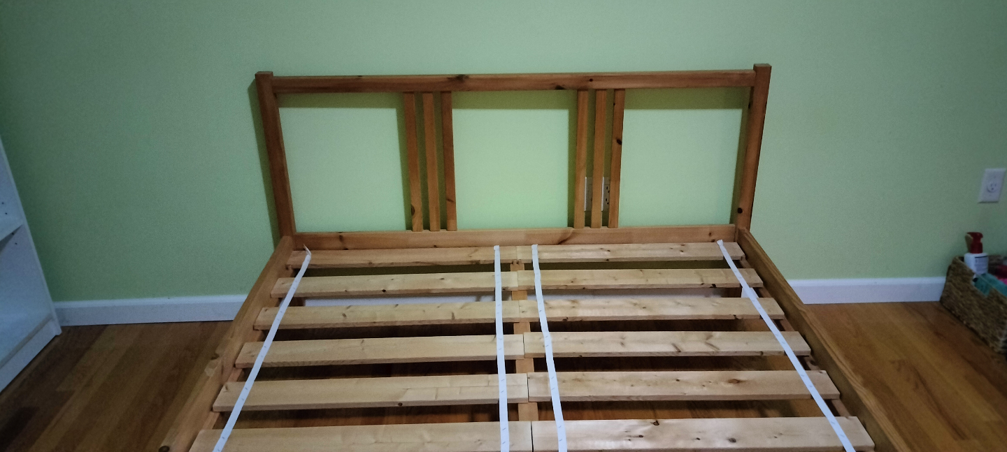 Solid  Wood Full Size Bed Frame - photo 2