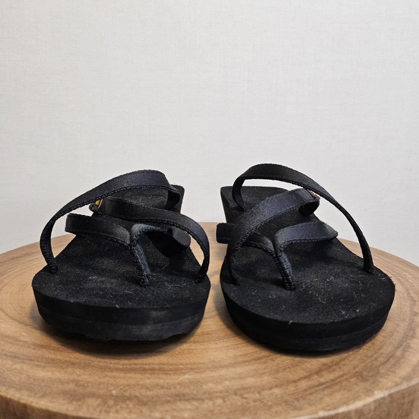 Teva sz8 Black Wedge Sandals - photo 2