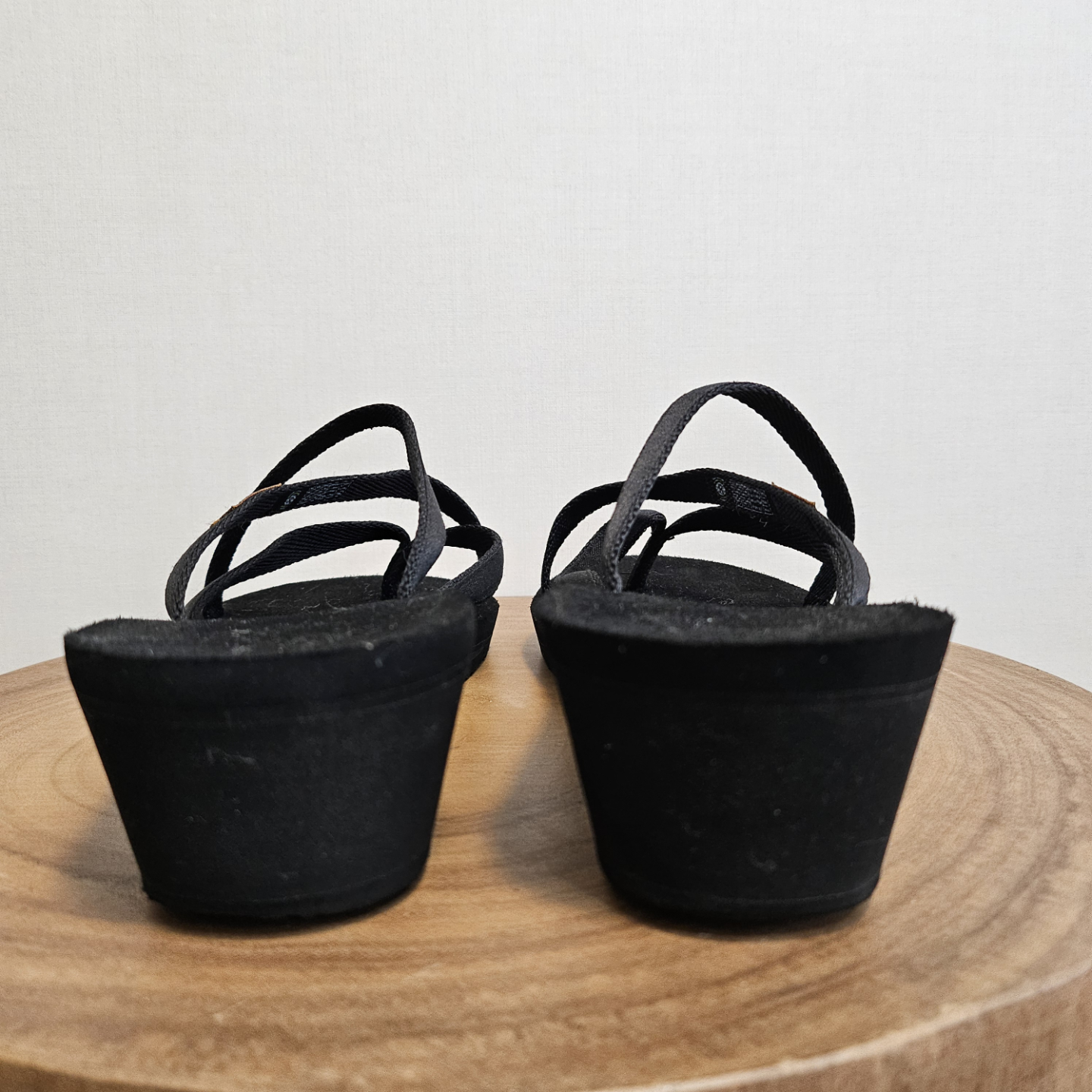 Teva sz8 Black Wedge Sandals - photo 3