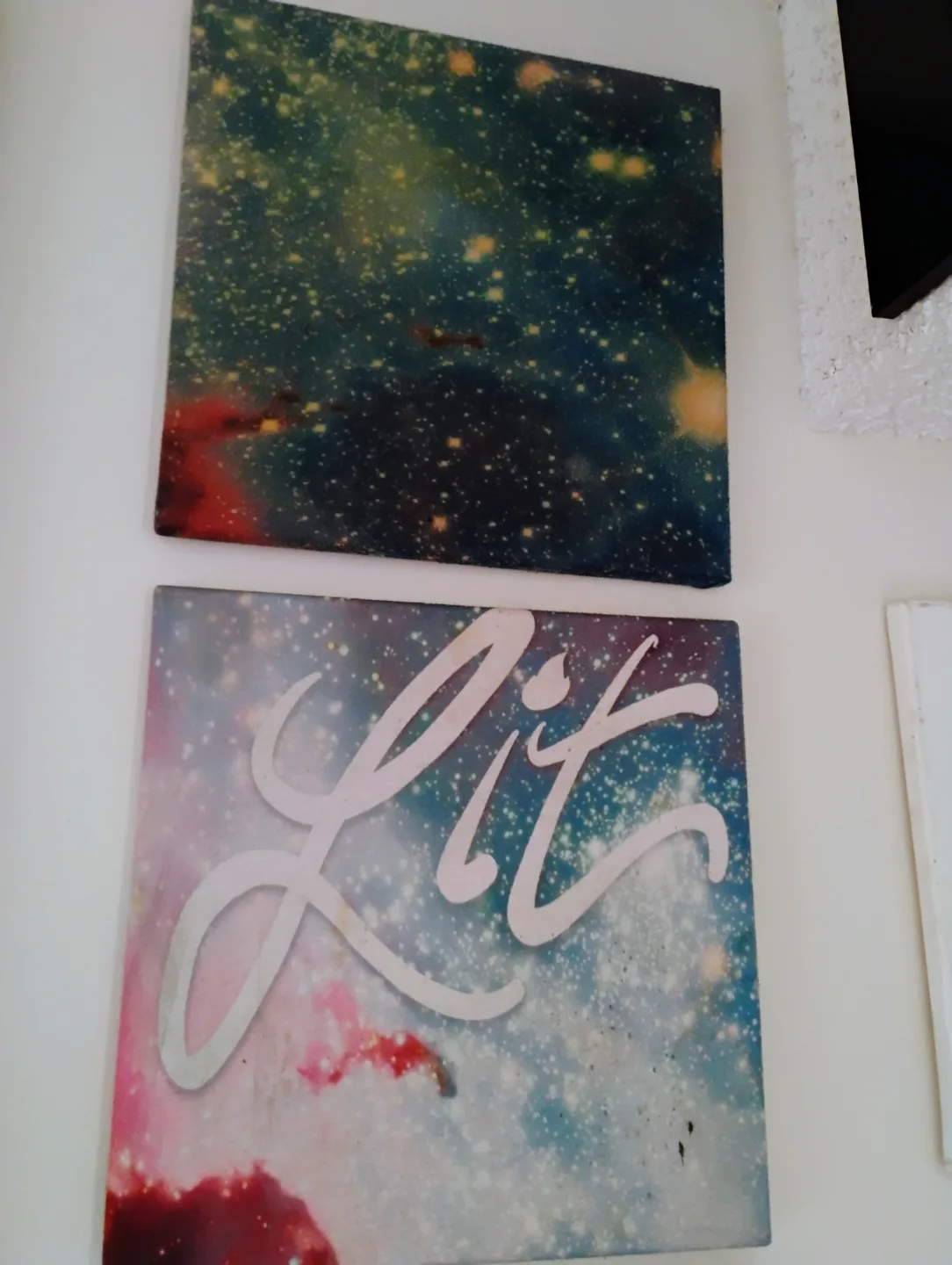🏒Set of Two Galaxy-Themed Canvas Prints🏒 thumbnail