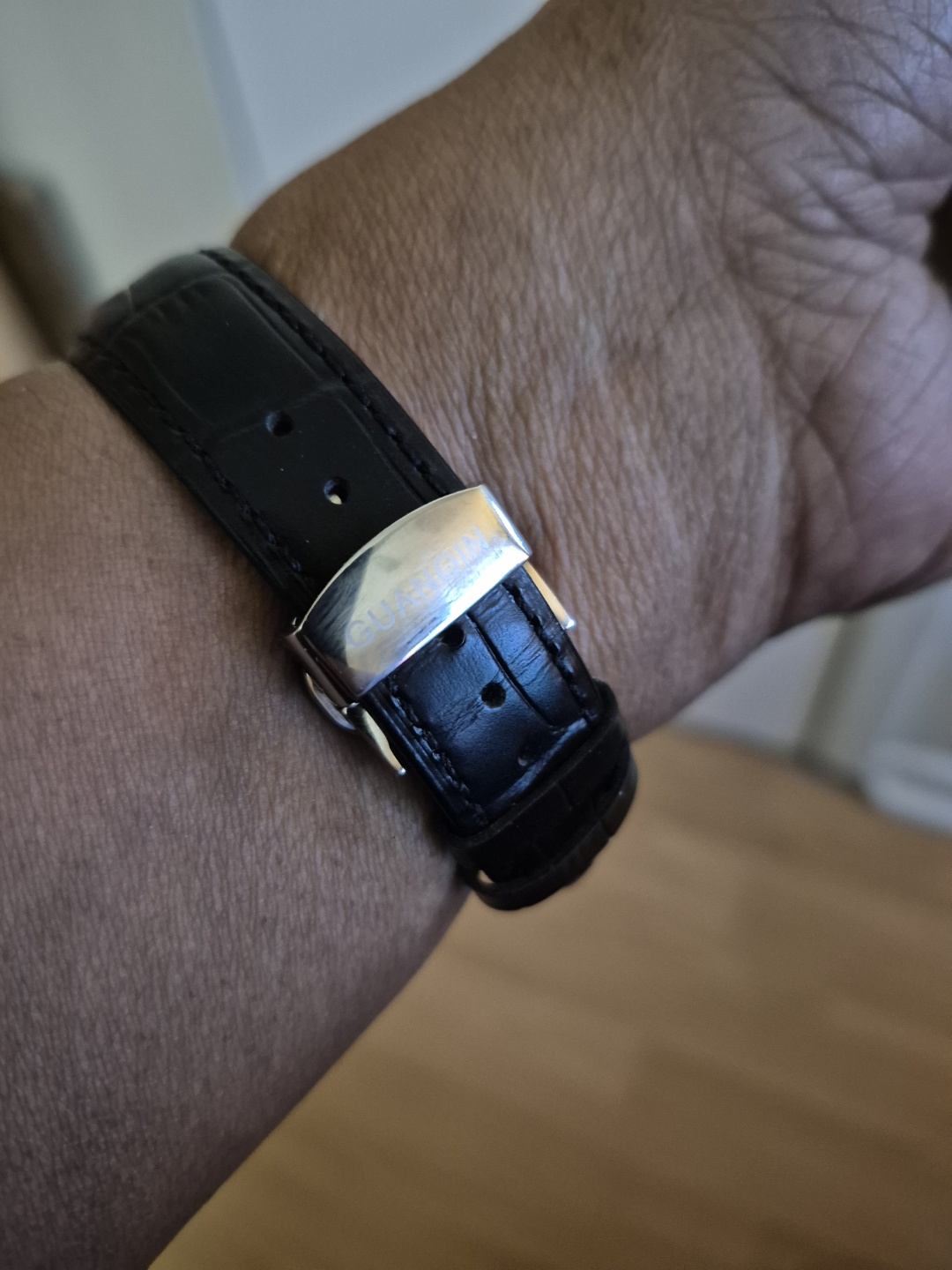 Guanqin Men's Watch with Leather Strap - photo 3