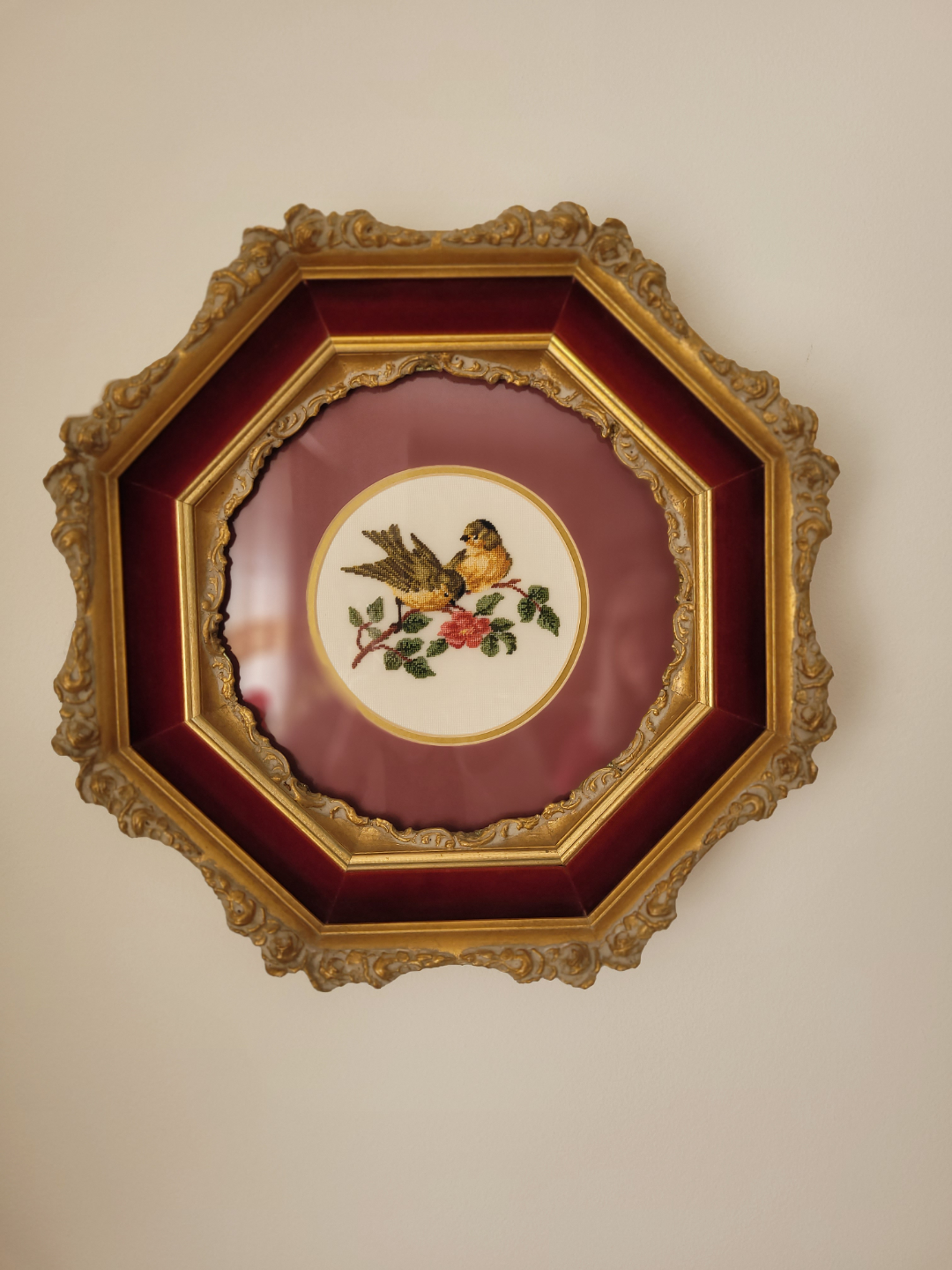 Needlepoint Pictures, Set of Three