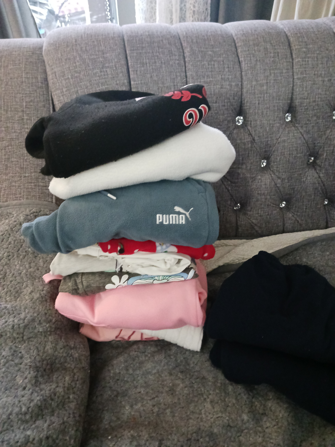 Bundle of Sweatshirts and Pants - Puma, Hello Kitty, More!
